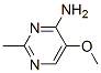 5-甲氧基-2-甲基-4-嘧啶胺结构式_698-34-0结构式