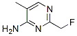 (9ci)-2-(氟甲基)-5-甲基-4-嘧啶胺结构式_698-83-9结构式