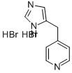 4-(1H-咪唑-4-甲基)-吡啶二溴酸盐结构式_699020-93-4结构式