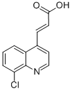 3-(8-Chloroquinoline-4-yl)acrylic acid Structure,69976-08-5Structure