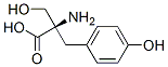 (+)-Alpha-羟基甲基酪氨酸结构式_69980-45-6结构式