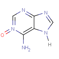 腺嘌呤-n1-氧化物结构式_700-02-7结构式