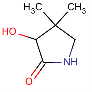 3-羟基-4,4-二甲基-2-吡咯烷酮结构式_70006-38-1结构式