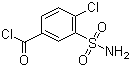 4-氯-3-氨磺酰基苯甲酰氯结构式_70049-77-3结构式