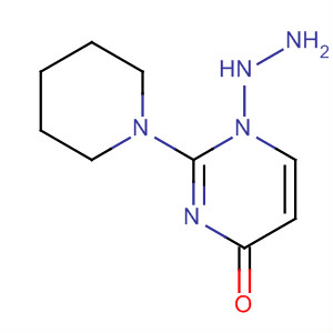 (2-哌啶-1-基-嘧啶-4-基)-肼结构式_700803-97-0结构式