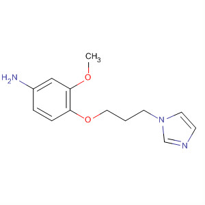 4-(3-咪唑-1-基-丙氧基)-3-甲氧基-苯胺结构式_700804-33-7结构式