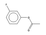 1-乙酰氧基-3-氟苯结构式_701-83-7结构式