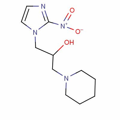哌莫硝唑结构式_70132-50-2结构式