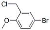 4-Bromo-2-(chloromethyl)-1-methoxybenzene Structure,7017-52-9Structure