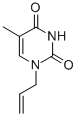 1-烯丙基-5-甲基嘧啶-2,4(1H,3H)-二酮结构式_70184-00-8结构式