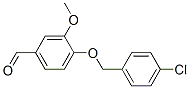 4-[(4-Chlorobenzyl)oxy]-3-methoxybenzaldehyde Structure,70205-04-8Structure