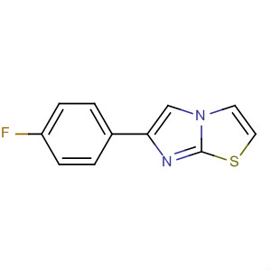 Imidazo[2,1-b]thiazole, 6-(4-fluorophenyl)- Structure,7025-29-8Structure