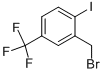2-Iodo-5-trifluoromethylbenzylbromide Structure,702641-06-3Structure