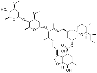 依维菌素结构式_70288-86-7结构式