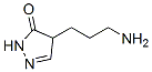 4-(3-氨基丙基)-2,4-二氢-3H-吡唑-3-酮结构式_7032-17-9结构式