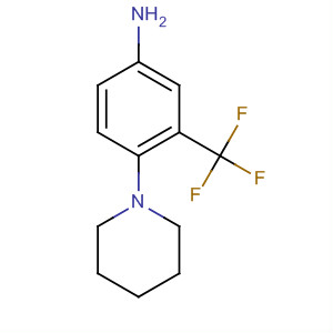4-(哌啶-1-基)-3-(三氟甲基)苯胺结构式_70339-06-9结构式