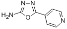 5-(吡啶-4-基)-1,3,4-噁二唑-2-胺结构式_704-56-3结构式