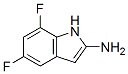 2-氨基-5,7-二氟吲哚结构式_705248-90-4结构式