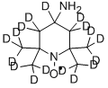 4-氨基-2,2,6,6-四甲基哌啶氧-D17氘代结构式_70588-04-4结构式