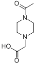 (4-乙酰基-1-哌嗪)-乙酸结构式_705941-45-3结构式