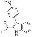 3-(4-Methoxy-phenyl)-1H-indole-2-carboxylic acid Structure,70794-11-5Structure