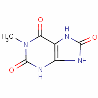 1-甲基尿酸结构式_708-79-2结构式