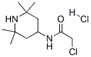2-氯-N-(2,2,6,6-四甲基哌啶-4-基)乙酰胺盐酸盐结构式_70804-01-2结构式