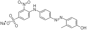 酸性黄 199结构式_70865-20-2结构式
