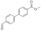 4-(4-甲酰基苯基)苯甲酸甲酯结构式_70916-89-1结构式