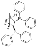 (2R,3R)-(-)-2,3-双(二苯基膦)二环[2.2.1]庚基-5-烯结构式_71042-54-1结构式