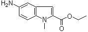 1H-Indole-2-carboxylic acid, 5-amino-1-methyl-, ethyl ester Structure,71056-58-1Structure