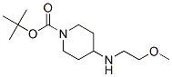 4-(2-Methoxyethylamino)piperidine-1-carboxylic acid tert-butyl ester Structure,710972-40-0Structure