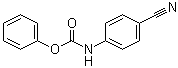 n-(4-氰基苯基)氨基甲酸苯酯结构式_71130-54-6结构式
