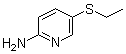 5-乙基硫代-2-氨基吡啶结构式_71167-00-5结构式