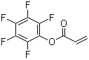 丙烯酸五氟苯酚酯结构式_71195-85-2结构式