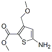 2-Thiophenecarboxylicacid,5-amino-3-(methoxymethyl)-,methylester(9ci) Structure,712262-13-0Structure