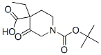 4-乙基-3-氧代-1,4-哌啶二羧酸叔丁酯结构式_71233-25-5结构式