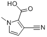 (7CI,8CI)-3-氰基-1-甲基吡咯-2-羧酸结构式_7126-45-6结构式
