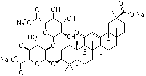 Trisodium glycyrrhizinate hydrate Structure,71277-78-6Structure