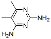 (9ci)-5,6-二甲基-2,4-嘧啶二胺结构式_7132-61-8结构式