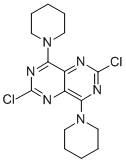 2,6-二氯-4,8-二哌啶-嘧啶并[5,4-d]嘧啶结构式_7139-02-8结构式