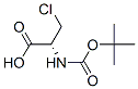 Boc-beta-chloro-Ala-OH结构式_71404-98-3结构式