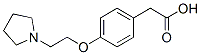 4-[2-(1-吡咯烷)乙氧基]-苯乙酸结构式_714230-90-7结构式