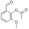 2-乙酰氧基-3-甲氧基苯甲醛结构式_7150-01-8结构式