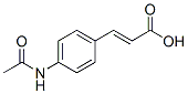 4-乙酰氨基肉桂酸结构式_7152-04-7结构式