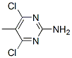 2-Amino-4,6-dichloro-5-methylpyrimidine Structure,7153-13-1Structure