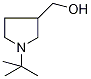 (1-叔丁基吡咯烷-3-基)甲醇结构式_71548-34-0结构式