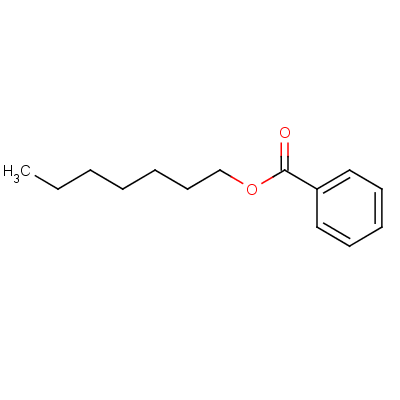 苯甲酸庚酯结构式_7155-12-6结构式