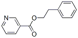 2-苯基乙基烟酸酯结构式_71653-43-5结构式