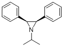顺式-1-异丙基-2,3-二苯基氮丙啶结构式_71653-80-0结构式